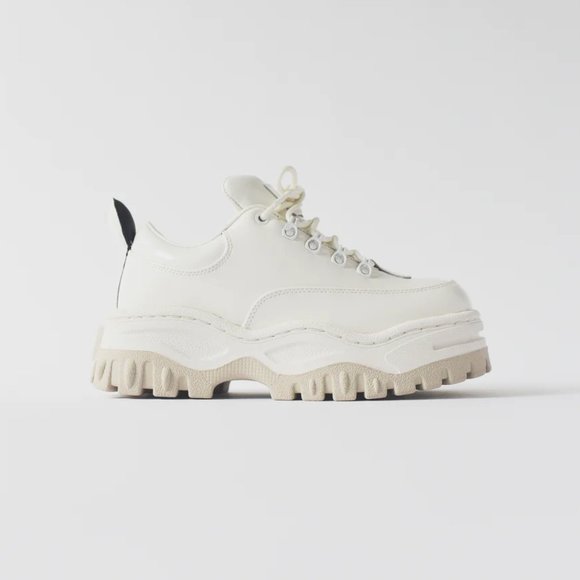 EYTYS Angel Patent Leather Sneaker White Size 8.5 - Picture 3 of 8